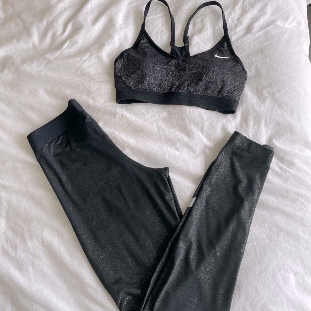 Nike Pro Cool Sparkle Dri-Fit Set